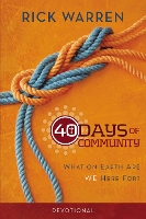 Book Cover for 40 Days of Community Devotional by Rick Warren