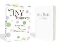 Book Cover for NIV, Tiny Testament Bible: New Testament, Leathersoft, White by Zonderkidz