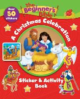 Book Cover for The Beginner's Bible A Christmas Celebration Sticker and Activity Book by The Beginner's Bible