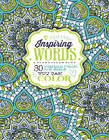 Book Cover for Inspiring Words Coloring Book by Zondervan