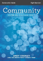 Book Cover for Community Bible Study Conversation Guide by Andy Stanley