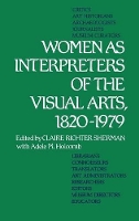 Book Cover for Women as Interpreters of the Visual Arts, 1820-1979 by Adele M Holcomb, Claire R Sherman