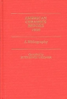 Book Cover for American Ceramics before 1930 by Ruth I Weidner