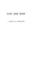 Book Cover for East and West by C Northcote Parkinson