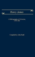 Book Cover for Henry James by John M. Budd