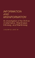 Book Cover for Information and Misinformation by Chris Fox