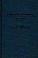 Book Cover for Joseph Alois Schumpeter by Michael Stevenson