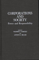 Book Cover for Corporations and Society by Warren J Samuels