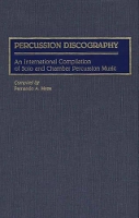 Book Cover for Percussion Discography by Fernando Meza