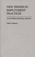 Book Cover for New Trends in Employment Practices by Walter Galenson