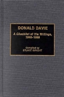 Book Cover for Donald Davie by Stuart Wright