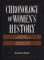 Book Cover for Chronology of Women's History by Kirstin Olsen