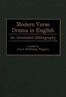 Book Cover for Modern Verse Drama in English by Kayla J Wiggins