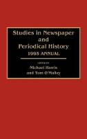 Book Cover for Studies in Newspaper and Periodical History by Michael Harris