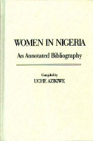 Book Cover for Women in Nigeria by Uche Azikiwe