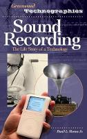 Book Cover for Sound Recording by David Morton