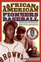 Book Cover for African American Pioneers of Baseball by Lew Freedman
