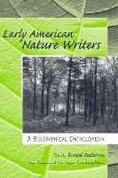 Book Cover for Early American Nature Writers by Daniel Patterson