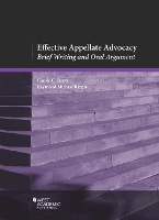 Book Cover for Effective Appellate Advocacy by Carole C. Berry, Raymond Michael Ripple