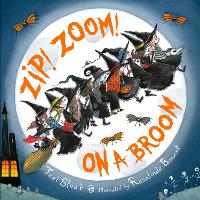 Book Cover for Zip! Zoom! On a Broom by Teri Sloat