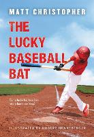 Book Cover for The Lucky Baseball Bat by Matt Christopher