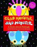 Book Cover for Glad Monster, Sad Monster by Ed Emberley