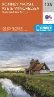Book Cover for Romney Marsh, Rye and Winchelsea by Ordnance Survey