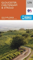 Book Cover for Gloucester, Cheltenham and Stroud by Ordnance Survey
