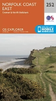 Book Cover for Norfolk Coast East by Ordnance Survey