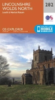 Book Cover for Lincolnshire Wolds North by Ordnance Survey
