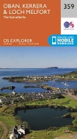 Book Cover for Oban, Kerrera and Loch Melfort by Ordnance Survey