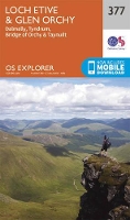 Book Cover for Loch Etive and Glen Orchy by Ordnance Survey