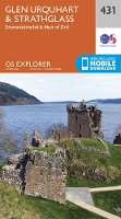 Book Cover for Glen Urquhart and Strathglass by Ordnance Survey