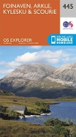 Book Cover for Foinaven, Arkle, Kylesku and Scourie by Ordnance Survey