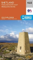 Book Cover for Shetland - Mainland North East by Ordnance Survey