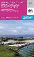 Book Cover for Barra & South Uist, Vatersay & Eriskay by Ordnance Survey
