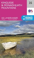 Book Cover for Kingussie & Monadhliath Mountains by Ordnance Survey