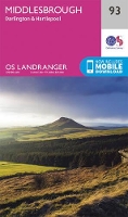 Book Cover for Middlesbrough, Darlington & Hartlepool by Ordnance Survey