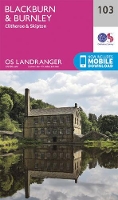 Book Cover for Blackburn & Burnley, Clitheroe & Skipton by Ordnance Survey