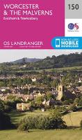 Book Cover for Worcester & the Malverns, Evesham & Tewkesbury by Ordnance Survey