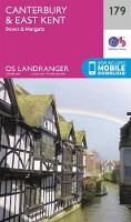 Book Cover for Canterbury & East Kent, Dover & Margate by Ordnance Survey