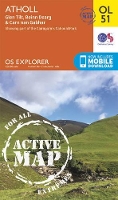 Book Cover for Atholl, Glen Tilt, Beinn Dearg & Carn nan Gabhar by Ordnance Survey