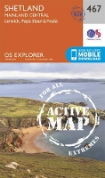 Book Cover for Shetland - Mainland Central by Ordnance Survey
