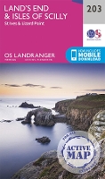 Book Cover for Land's End, Isles of Scilly, St Ives & Lizard Point by 