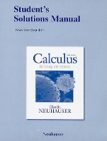 Book Cover for Student Solutions Manual for Calculus for Biology and Medicine by Claudia Neuhauser