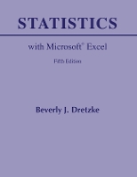 Book Cover for Statistics with Microsoft Excel by Beverly Dretzke