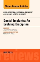 Book Cover for Dental Implants: An Evolving Discipline, An Issue of Oral and Maxillofacial Clinics of North America by Alex M. (Oral and Maxillofacial Surgery<br>New York, NY) Greenberg