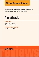 Book Cover for Anesthesia, An Issue of Oral and Maxillofacial Surgery Clinics of North America by David W. (120 Southwestern Drive<br>Lakewood, NY) Todd, Robert C. (16011 S. 108th Avenue<br>Orland Park, IL) Bosack