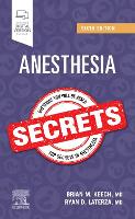 Book Cover for Anesthesia Secrets by Brian M., MD, FAAP (Staff Anesthesiologist, Denver Health Medical Center, Pediatric Anesthesiologist, Children's Hospita Keech