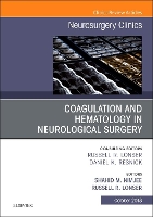 Book Cover for Coagulation and Hematology in Neurological Surgery, An Issue of Neurosurgery Clinics of North America by Shahid, MD, PhD, FAANS, FAHA (Associate Professor of Neurosurgery<br>The Ohio State University Medical Center,<br>USA) Nimjee,